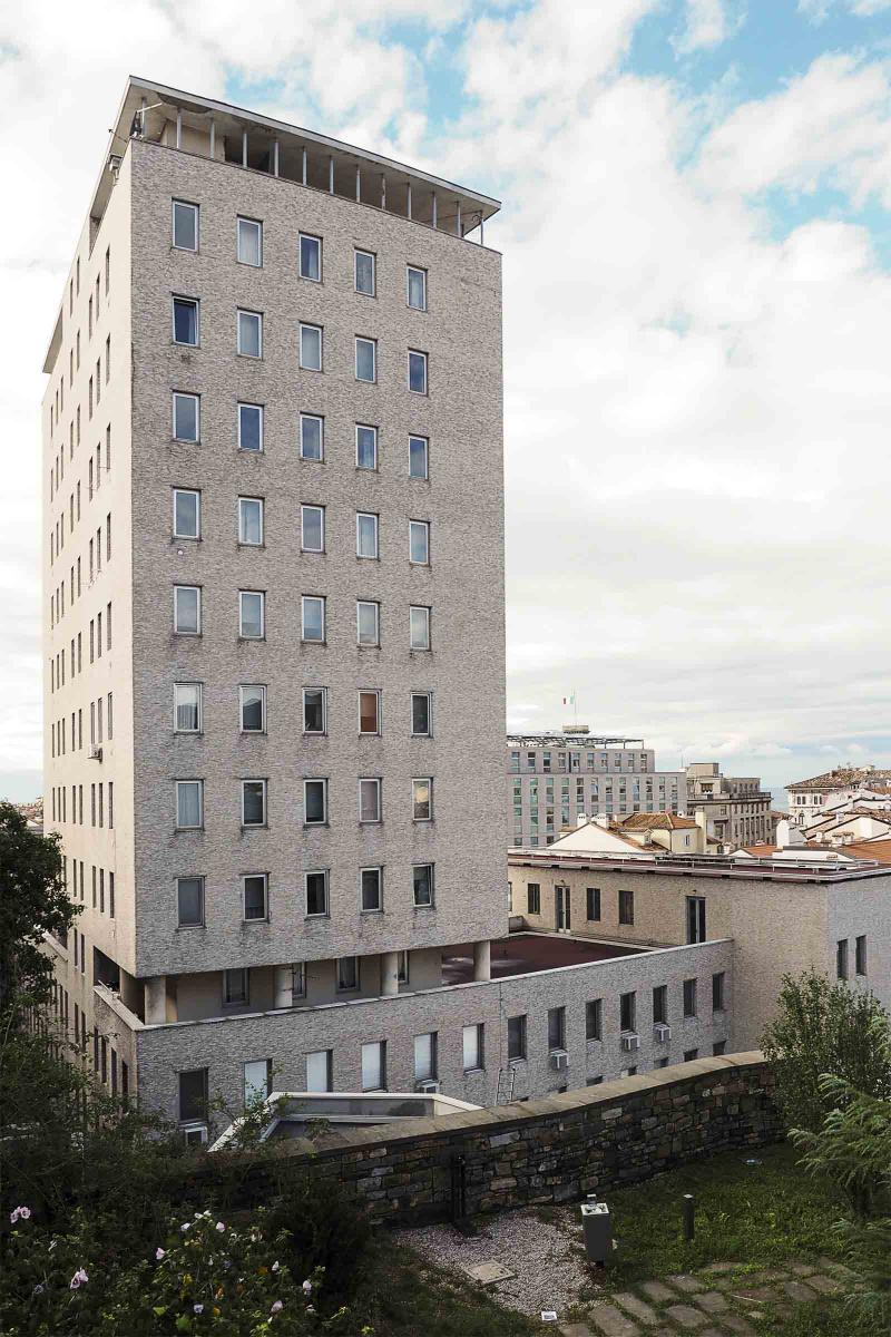 veduta del prospetto nord