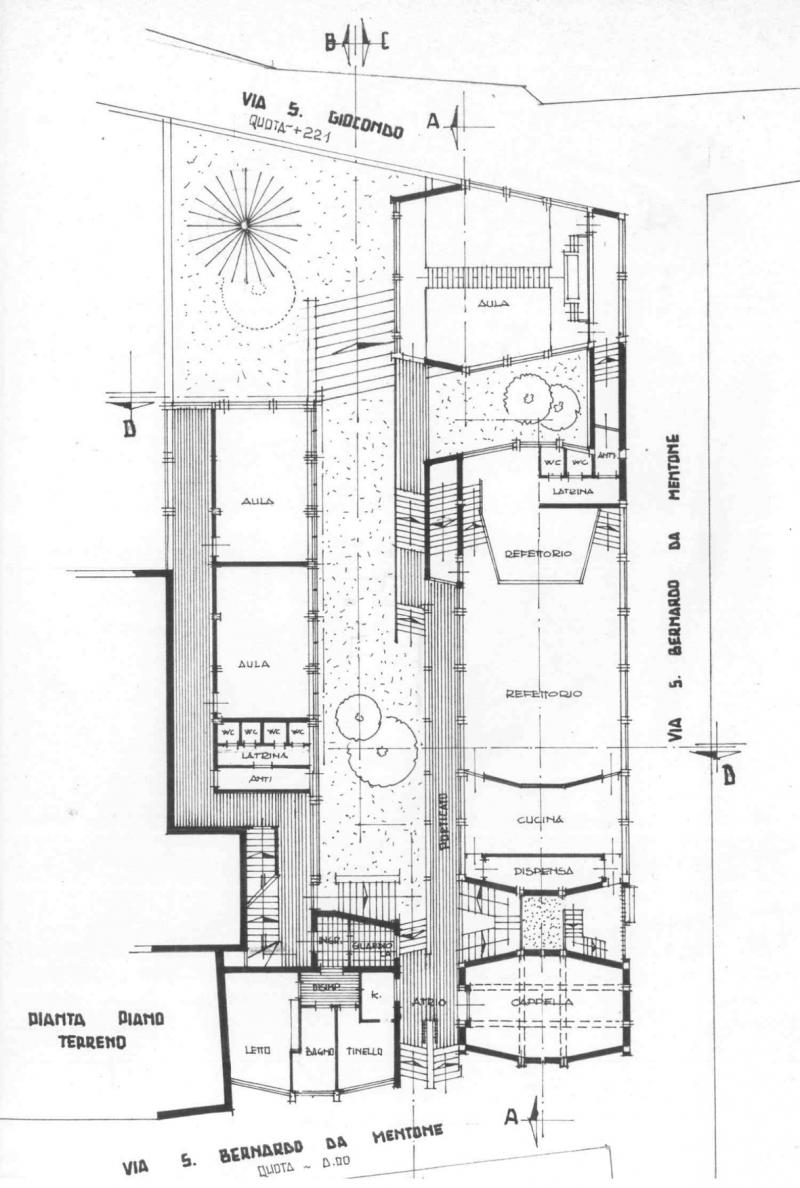 pianta piano terreno