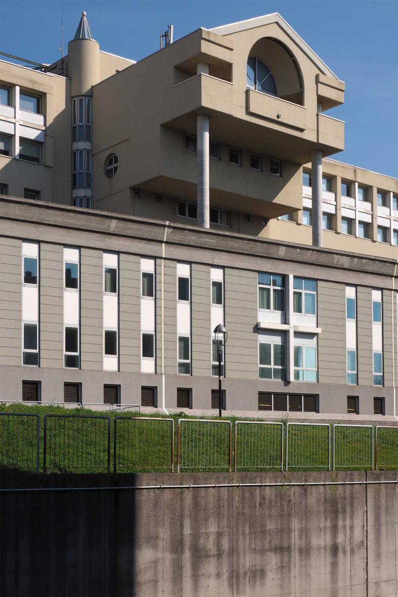 dettaglio del prospetto posteriore