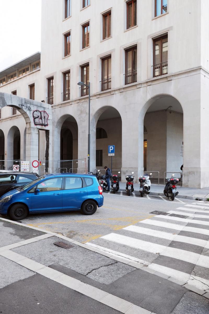 dettaglio del prospetto laterale