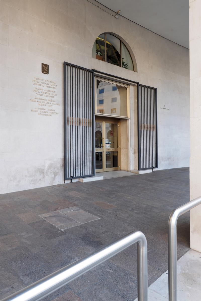 dettaglio della zona d'accesso principale