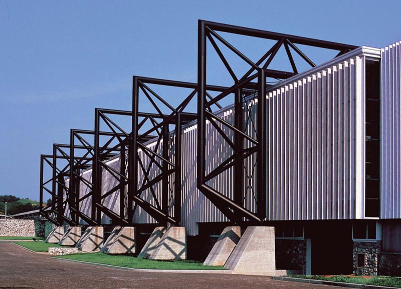 dettaglio dello stabilimento (foto d'epoca)