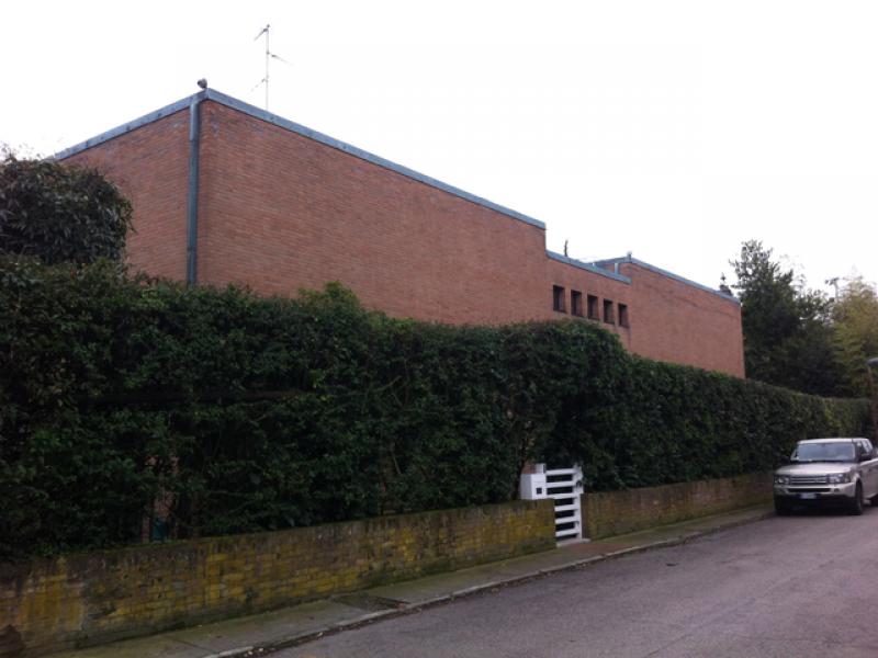 Prospettiva del lato principale