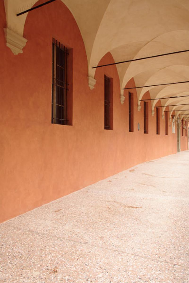 Vista del portico