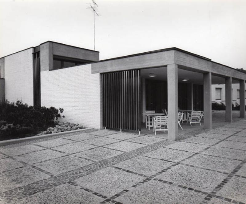 Vista degli spazi esterni