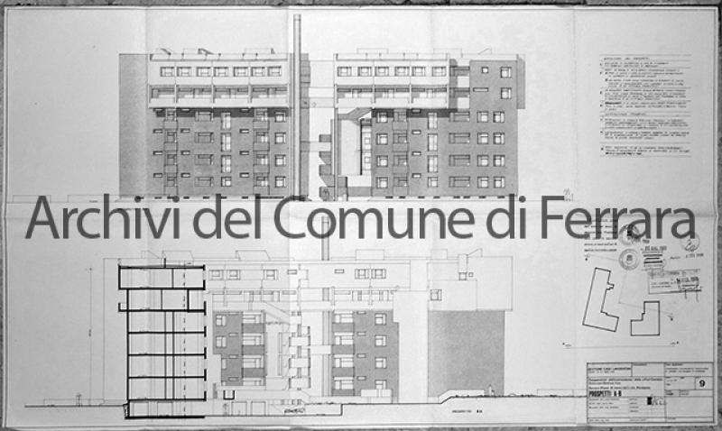 Prospetti A, B – scala 1:100 (1967)