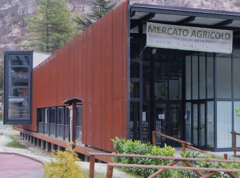 Dettaglio del fronte nord e ovest