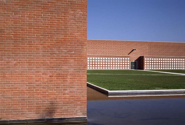 Veduta della corte. Stampa fotografica a colori