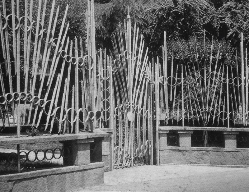 Particolare della cancellata