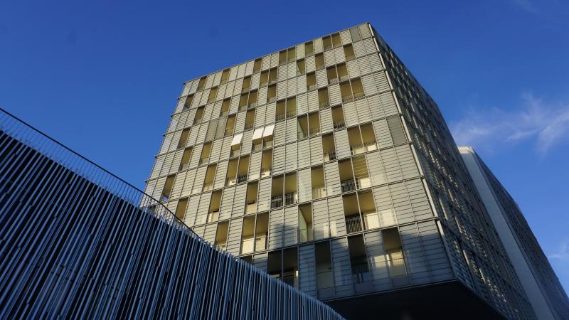 Vista torre residenziale