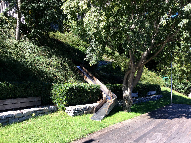 Giardini pubblici in via Regina