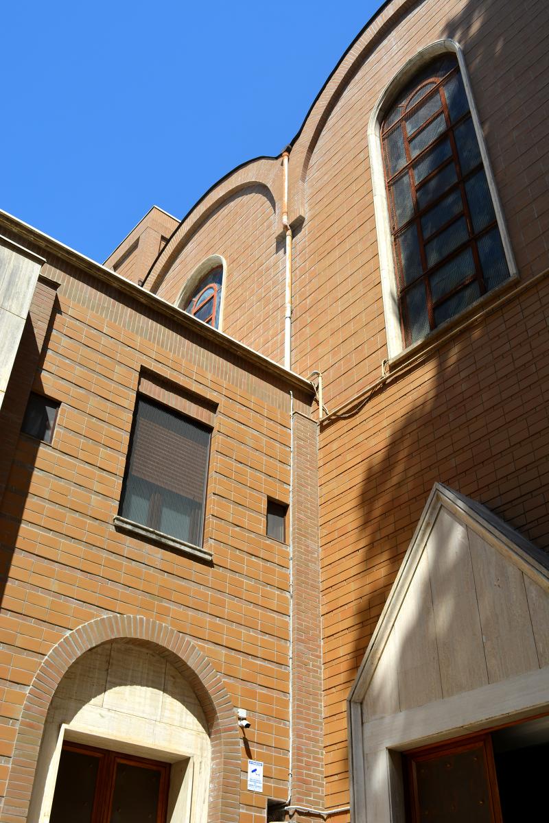 Particolare prospetto laterale