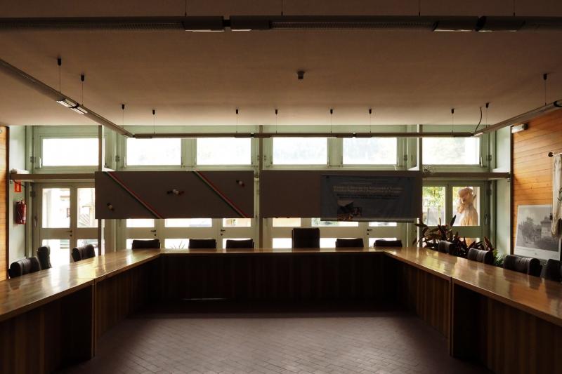 veduta della sala consiliare