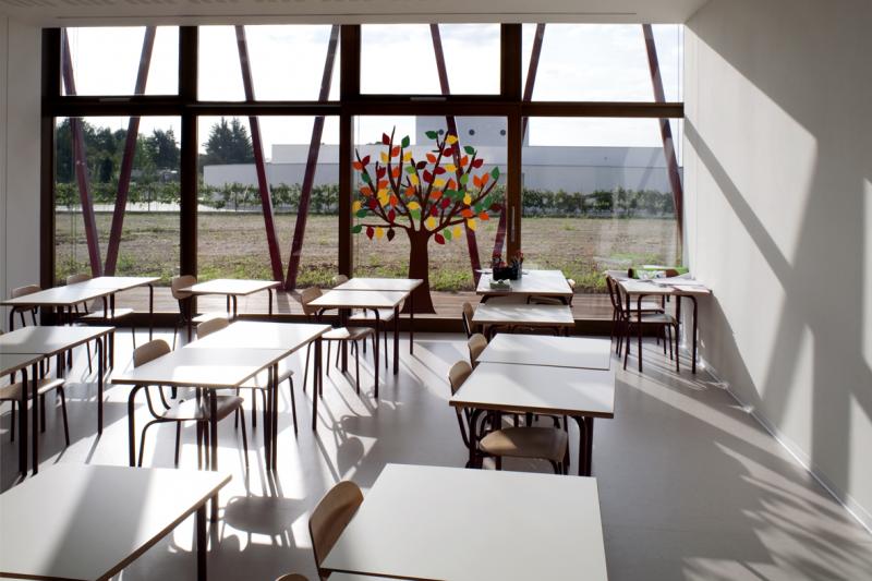 Interno, vista di una classe