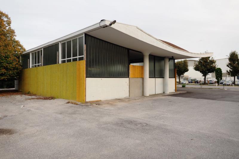 veduta del prospetto laterale