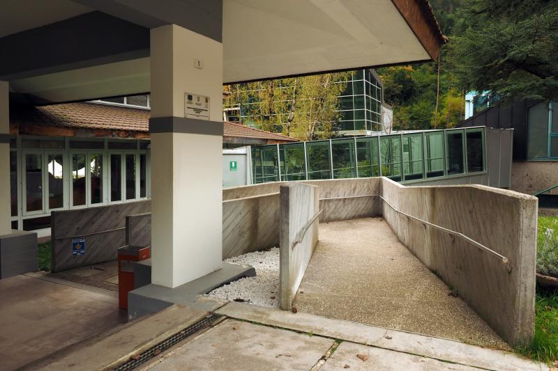 dettaglio della zona d'accesso