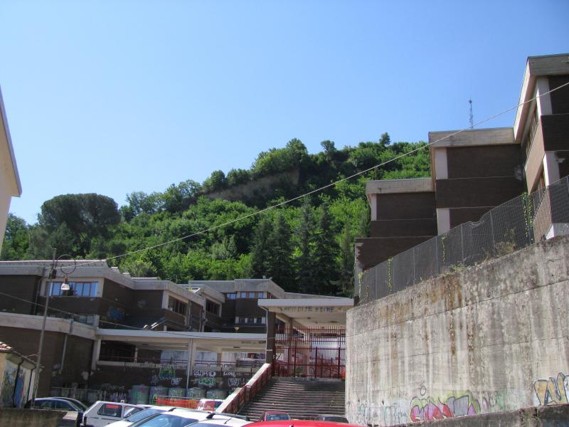Scorcio prospettico ingresso secondario