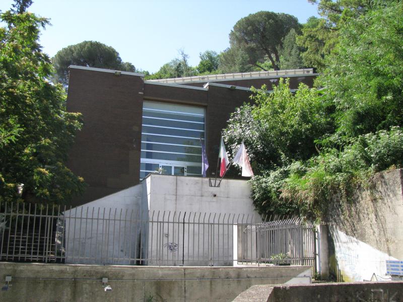 Scorcio prospettico ingresso secondario