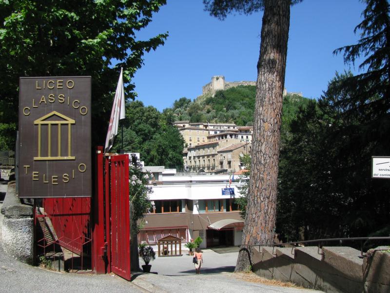 Scorcio prospettico ingresso secondario 