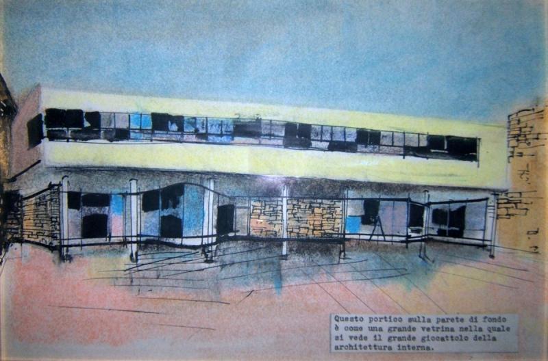 Schizzo di progetto - Portico