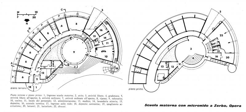 4. Piante piani terreno e primo