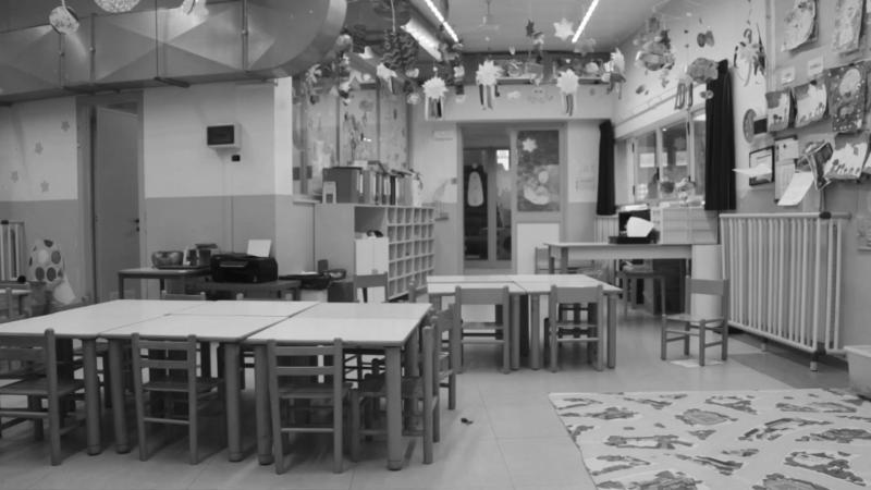 24. Interno di un’aula della scuola materna, 2016