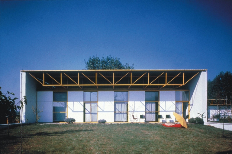 Vista dal giardino dell'unità abitativa di proprietà Lucci