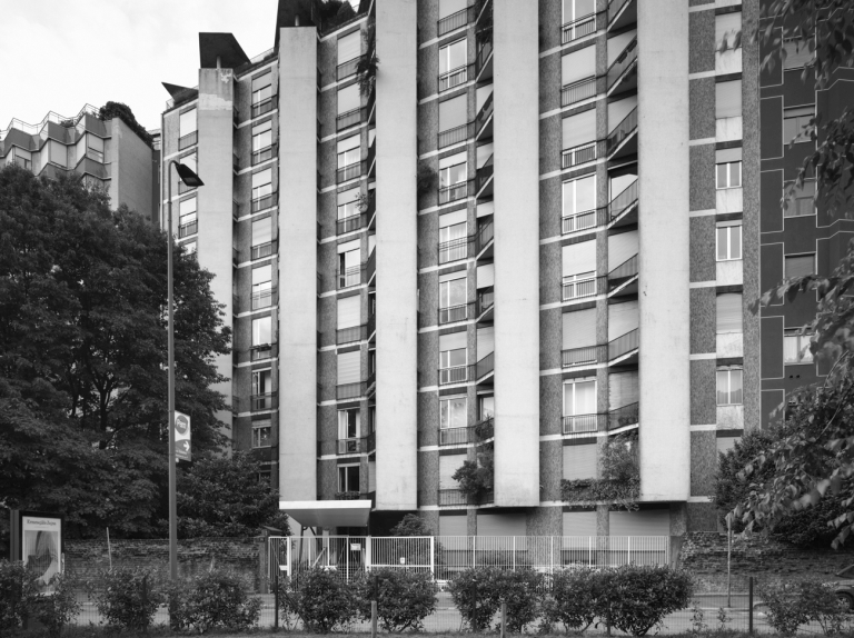 Vista da viale Beatrice d'Este