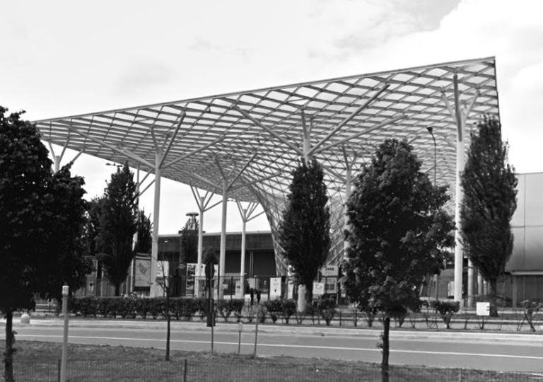 Vista ingresso al percorso centrale