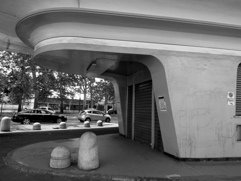 Particolare atrio d'ingresso
