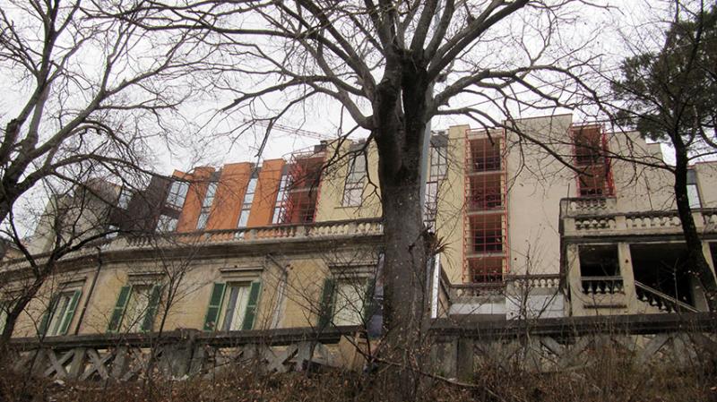 Vista del complesso, fronte sud