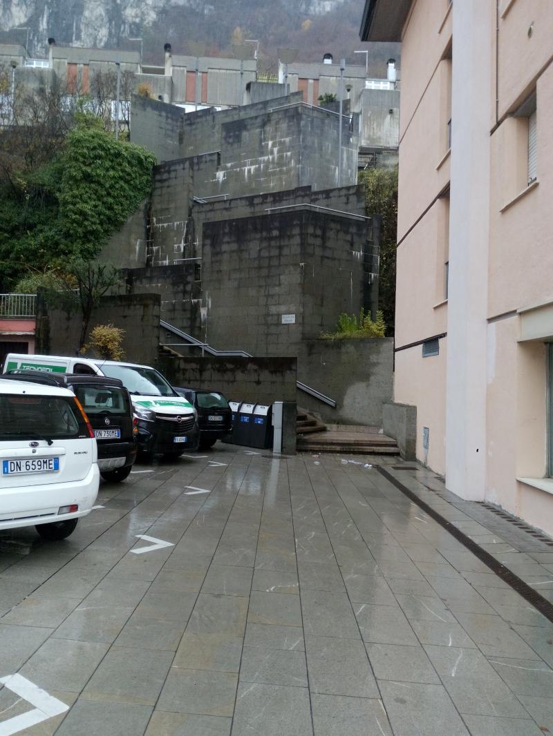 Gradinate Stefani, vista da piazzetta Stefani