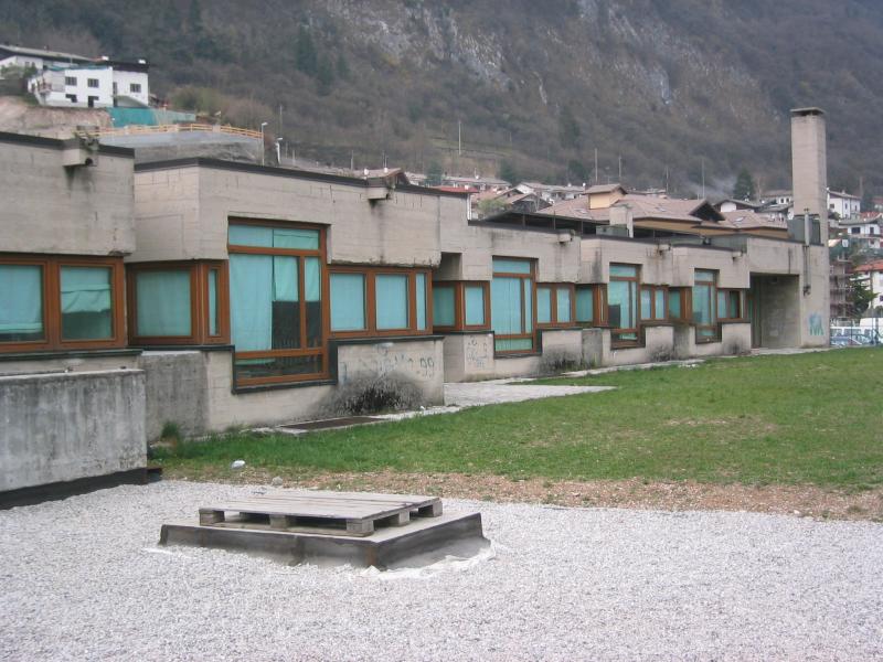 vista delle bucature in facciata