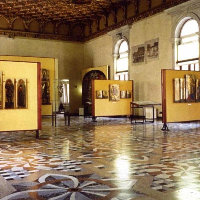 vista dell'allestimento