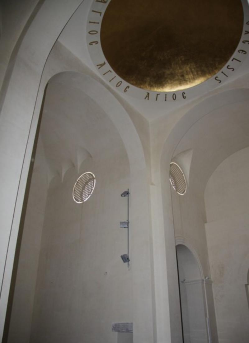 Particolare delle volte e della cupola