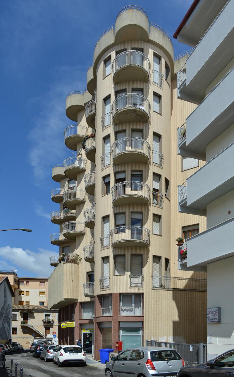 Particolare prospetto Sud con la torre 