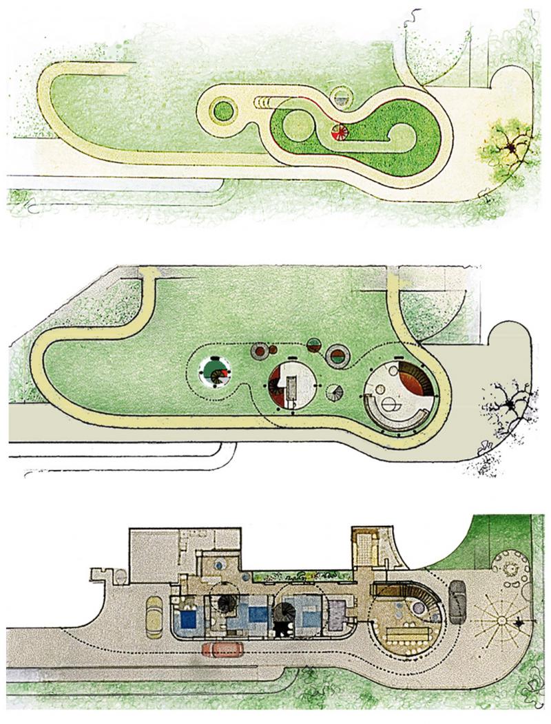 piante e planimetria dell'intervento