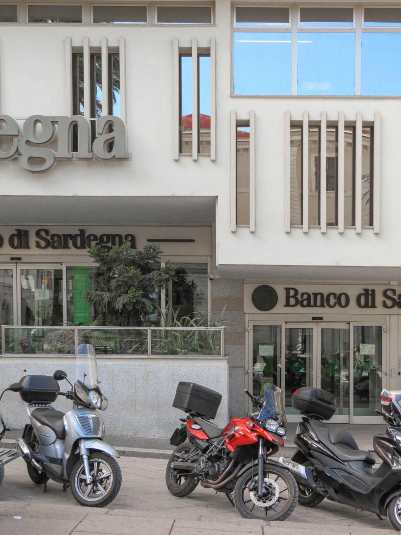 Banco di Sardegna, dettaglio del prospetto