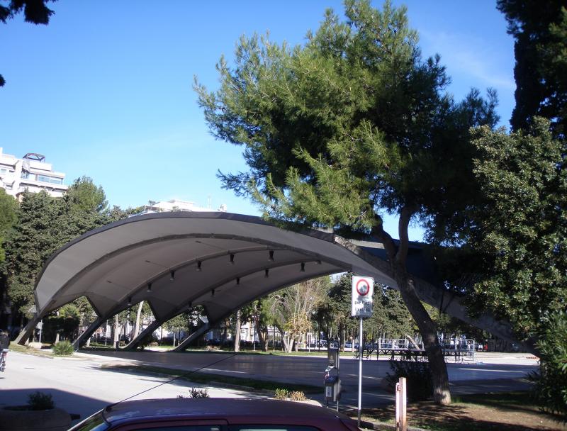 vista del padiglione 