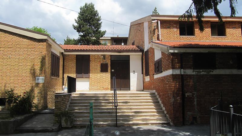 volume di accesso e di collegamento tra uffici municipali e aule didattiche