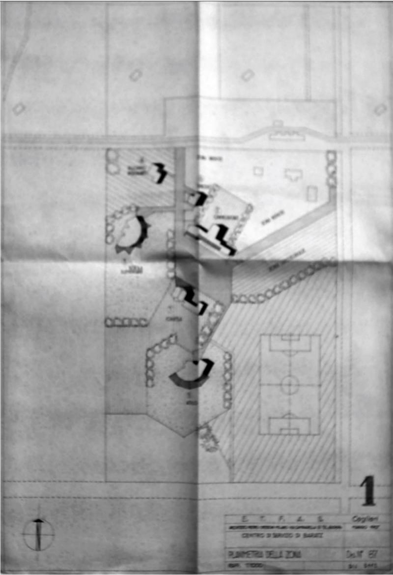 Planimetria storica di riferimento (momento della progettazione/realizzazione)