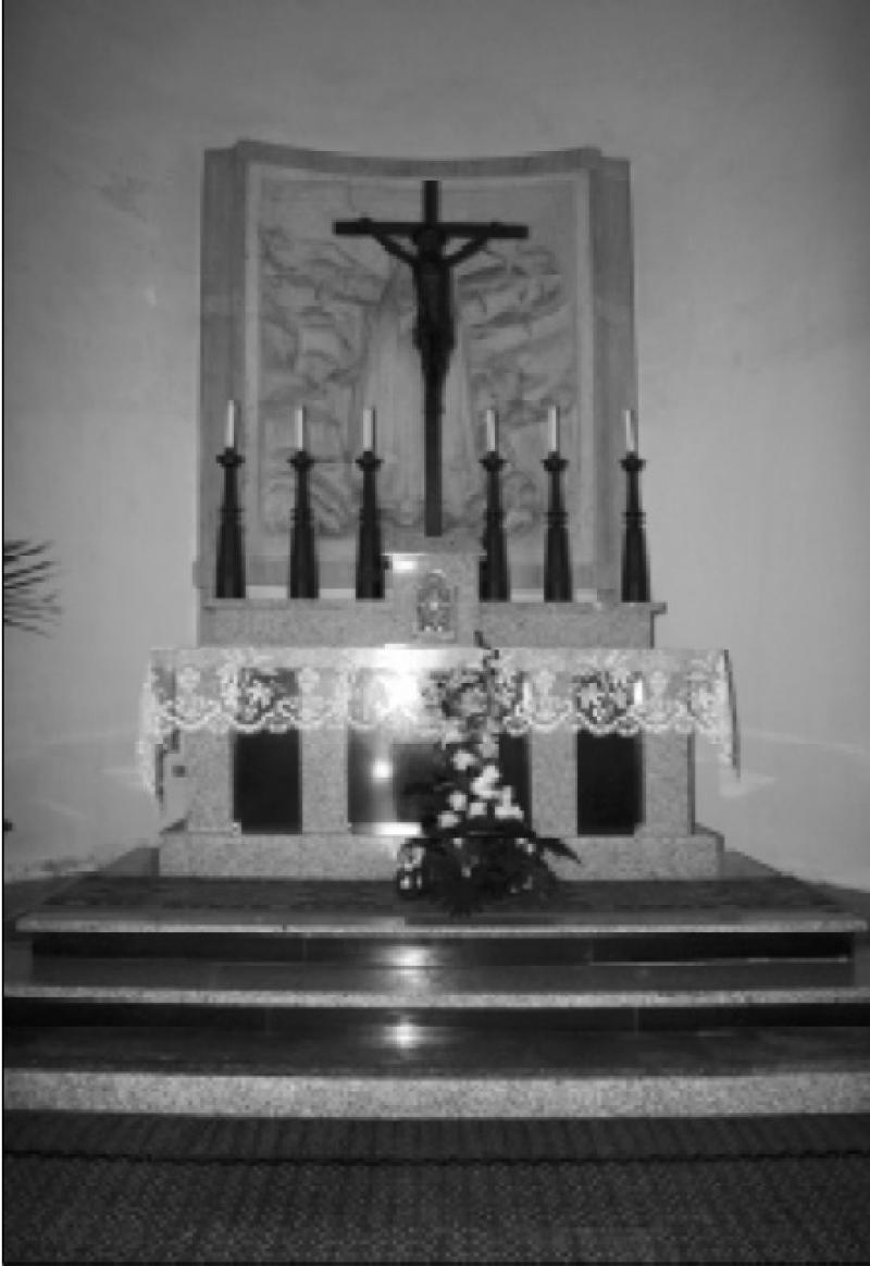 Vista dell’altare