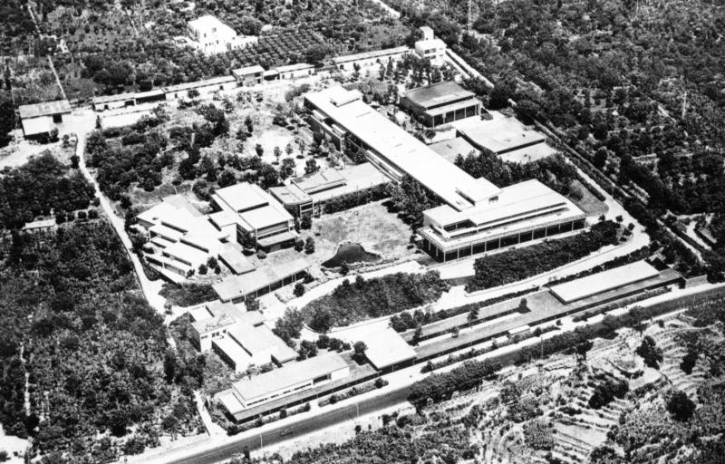 Stabilimento Olivetti a Pozzuoli, vista aerea