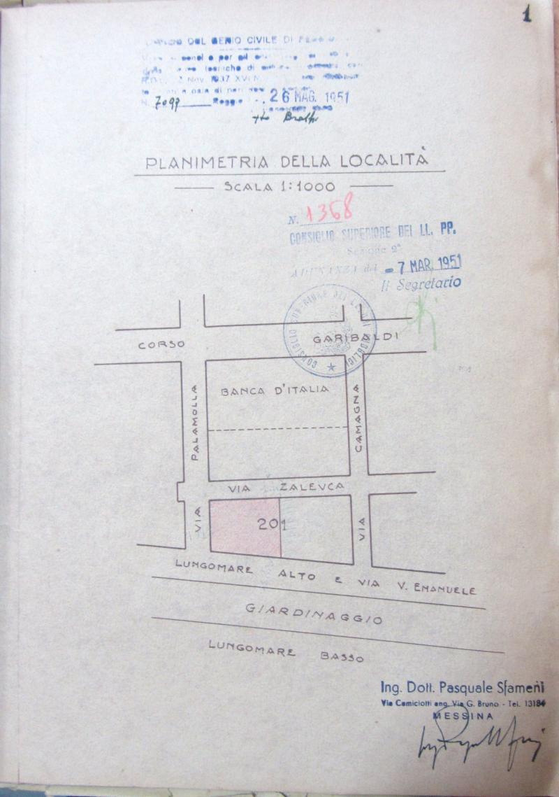 Planimetria in scala 1:100