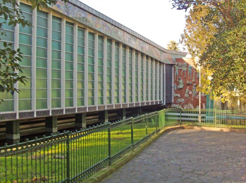 Vista del prospetto principale