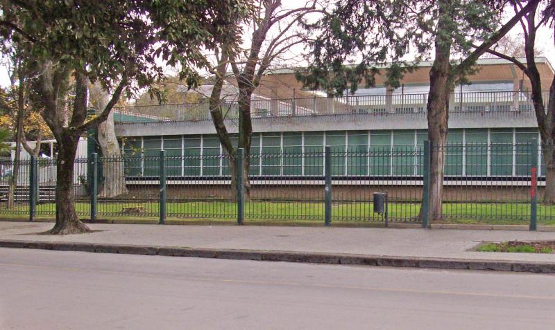 Vista del prospetto principale