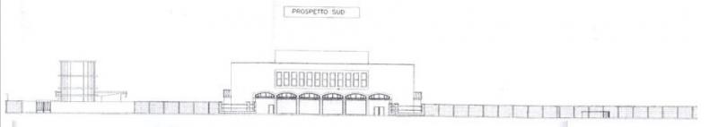 Prospetto corpo centrale 