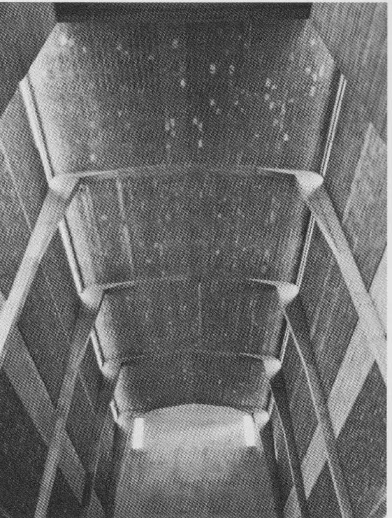 Chiesa dell'Addolorata _ foto d'epoca dell'interno