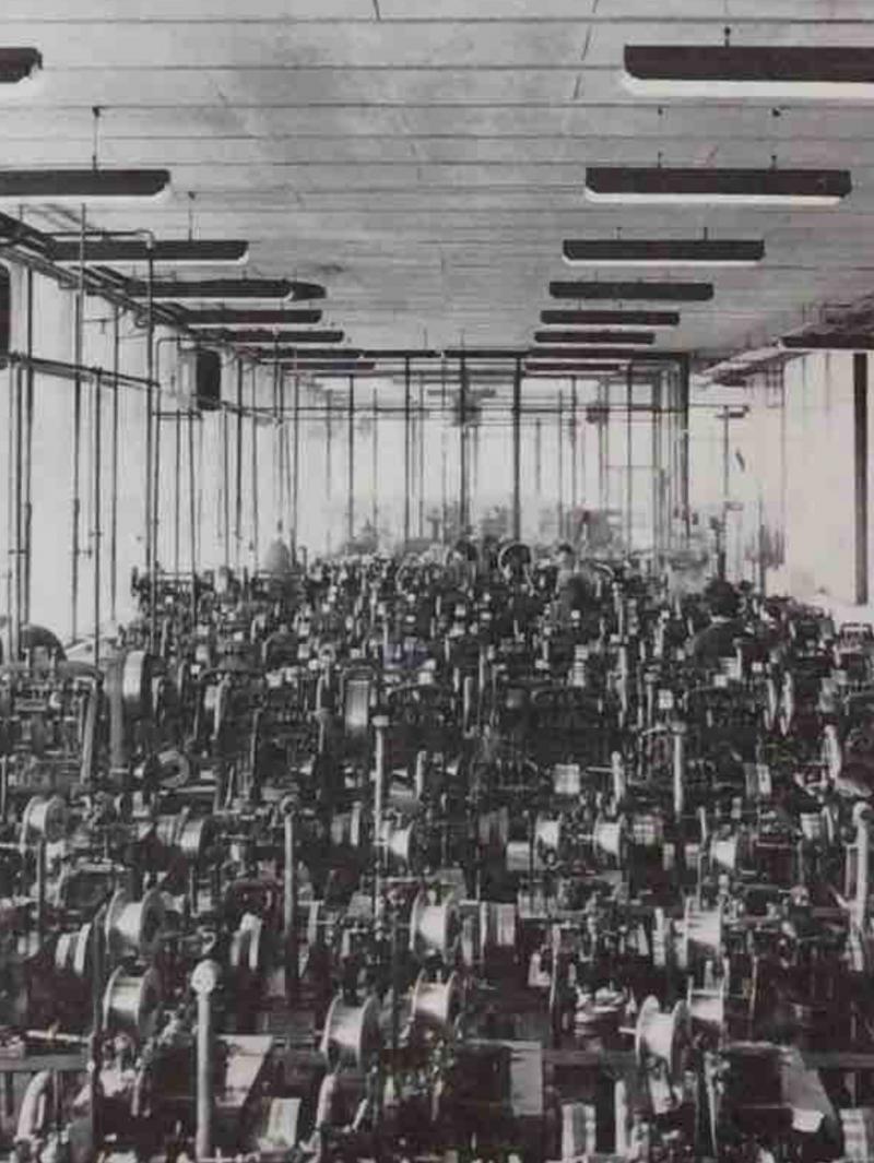 Interno dell’officina