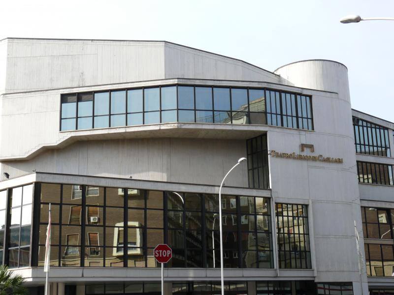 Teatro lirico _ prospetto laterale - 